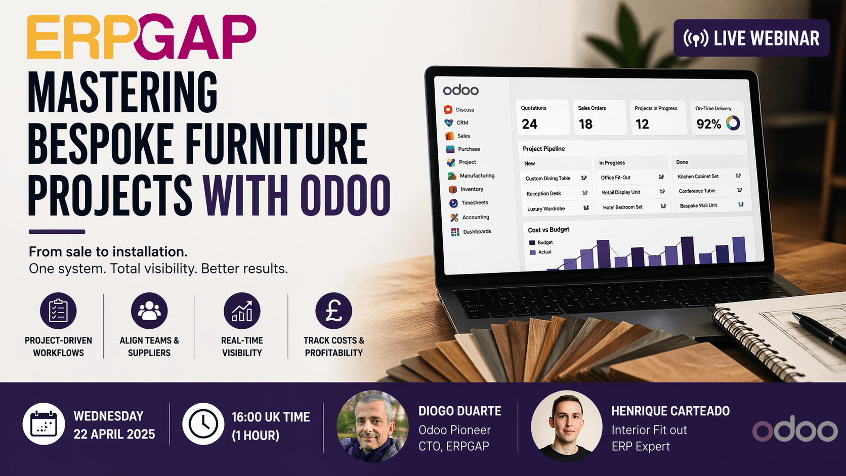 Mastering Bespoke Furniture Projects With Odoo