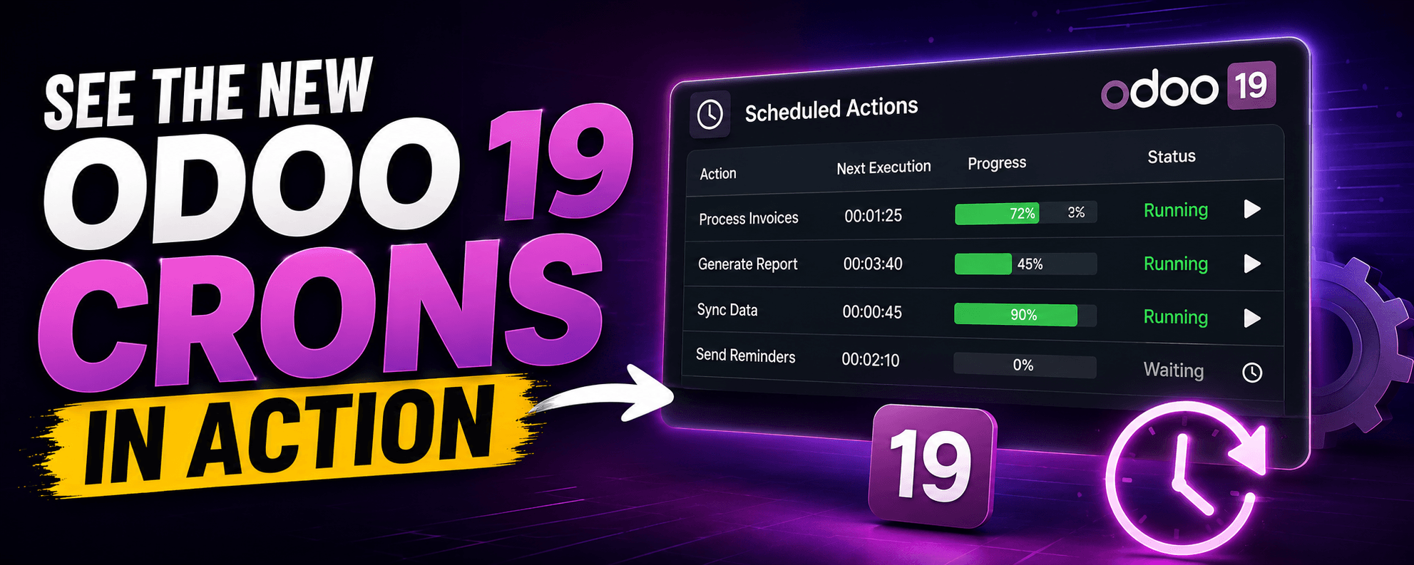 odoo 19.0 crons / scheduled actions