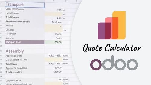 How to Set Up a Quotation Template & a Quote Calculator in Odoo 19